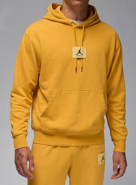 正品耐克AS M J ESS STMT WASH FLC PO男子套头卫衣FB7291-752