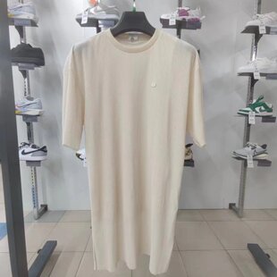 阿迪达斯DRESS女子户外休闲舒适纯色直筒短袖连衣裙HF7547