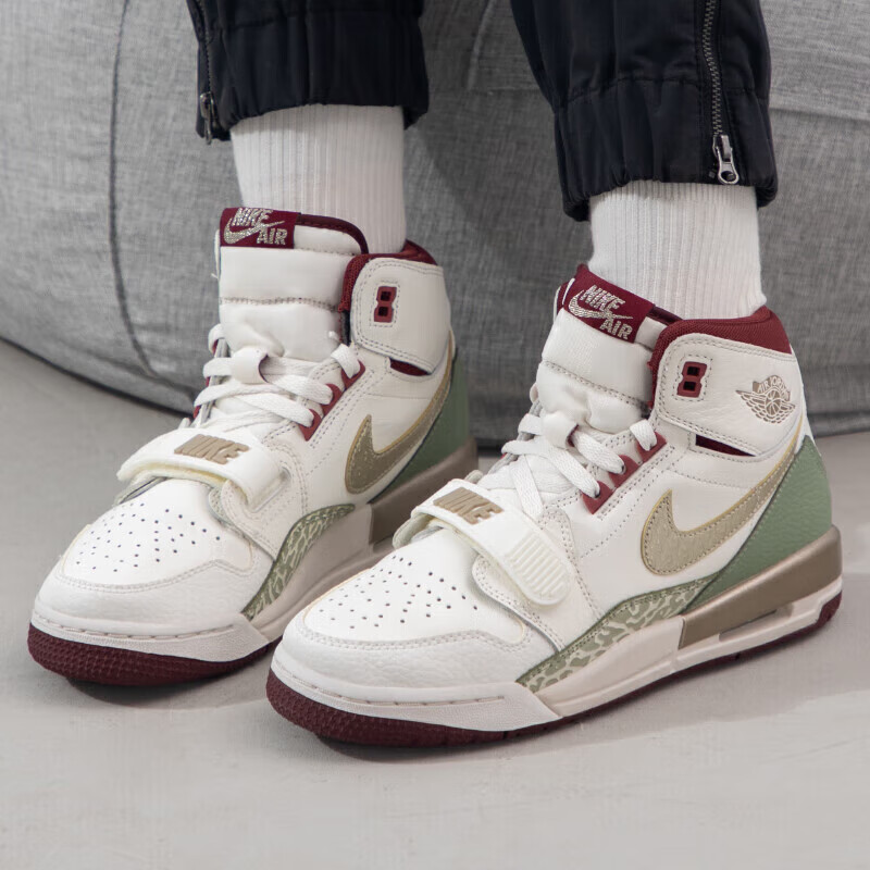 正品耐克AIR JORDAN LEGACY 312(GS)女大童耐磨篮球鞋FZ5047-120