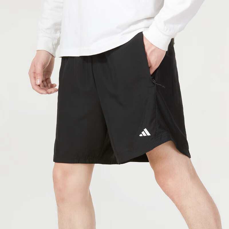 正品ADIDAS(阿迪达斯)HIIT BASE SHO男子夏季透气运动短裤IB7909