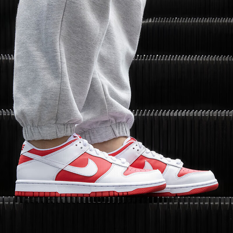 正品耐克NIKE DUNK LOW (GS)大童轻便耐磨休闲运动板鞋CW1590-600