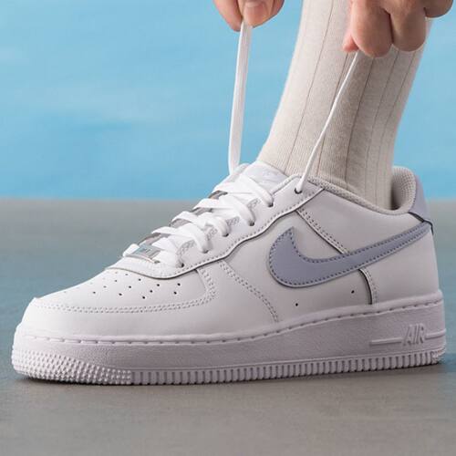 正品耐克AIR FORCE 1 (GS)大童户外运动休闲板鞋CT3839-112