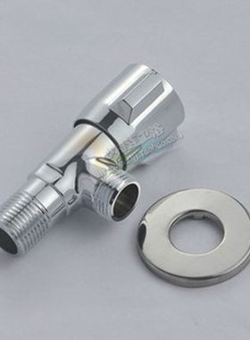 冠爵厨卫全铜加重加厚红冲角阀三角阀进水阀快开止水角阀冷热通用