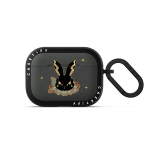 CASETiFY艺术家Fangnan中秋绮梦无线蓝牙耳机保护套适用苹果AirPods4/3雾面Pro3/2/1强韧防摔壳镜面玉兔蝴蝶