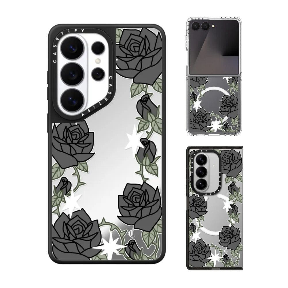 现货CASETiFY艺术家Chiara LB Art暗黑浪漫手机壳适用samsung三星S26/25/24Ultra+Z Flip/Fold7/6磁吸保护套