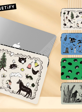 CASETiFY联名艺术家Chocolateye笔记本手提电脑内胆包适用苹果iPad/MacBook Pro16寸13