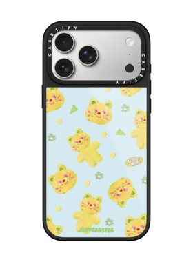 现货CASETiFY艺术家Slowcoaster软萌Candy猫手机壳适用苹果iPhone17ProMax/Air/16/15/14/13Plus磁吸保护套潮
