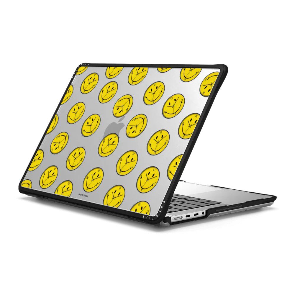 CASETiFY联名Smiley®电脑笔记本保护套适用苹果MacBook Pro16/14/13寸Air13防摔15寸M1/2-5壳时尚微笑标潮牌