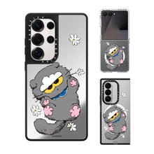 现货CASETiFY联名ZO&FRIENDS权志龙ZOA定制手机壳适用samsung三星S25/S24Ultra+Z Flip/Fold7/6/5磁吸保护套