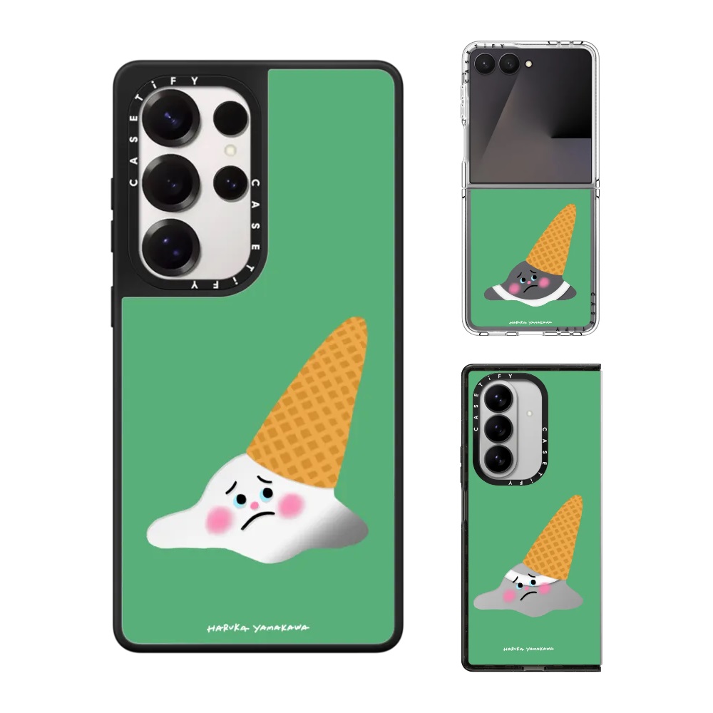 融化的冰淇淋CASETiFY三星手机壳