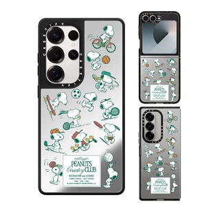 现货CASETiFY联名Peanuts史努比运动与娱乐手机壳适用samsung三星S25/24Ultra+Z Flip/Fold6/5磁吸保护套潮牌