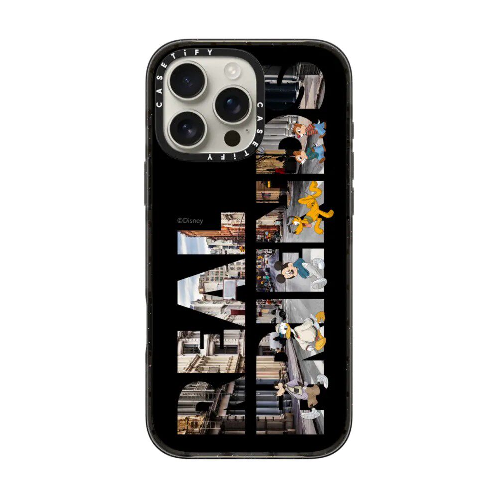 现货CASETiFY联名Disney米奇和好友们宣言城市款手机壳适用苹果iPhone16ProMax/15/14/13/12Plus磁吸保护套潮