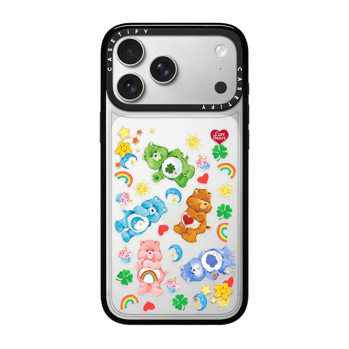 现货CASETiFY联名Care Bears爱心熊摇摇手机壳适用苹果iPhone17ProMax/17Pro保护套16PM/16Pro创意可爱萌潮牌