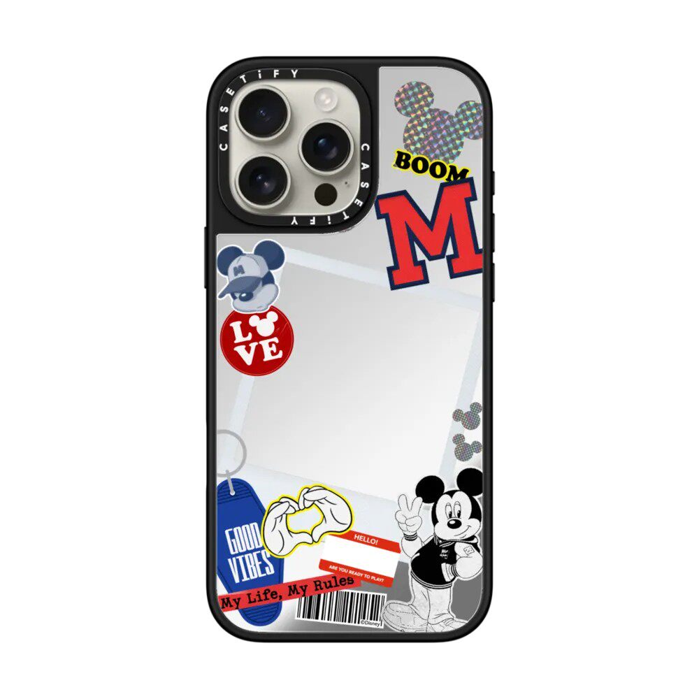 现货CASETiFY联名Disney米奇和好友们相遇记忆定制手机壳适用苹果iPhone16ProMax/15/14/13/12Plus磁吸保护套