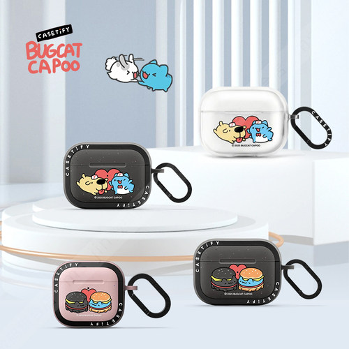 猫猫虫咖波CASETiFY苹果耳机壳萌