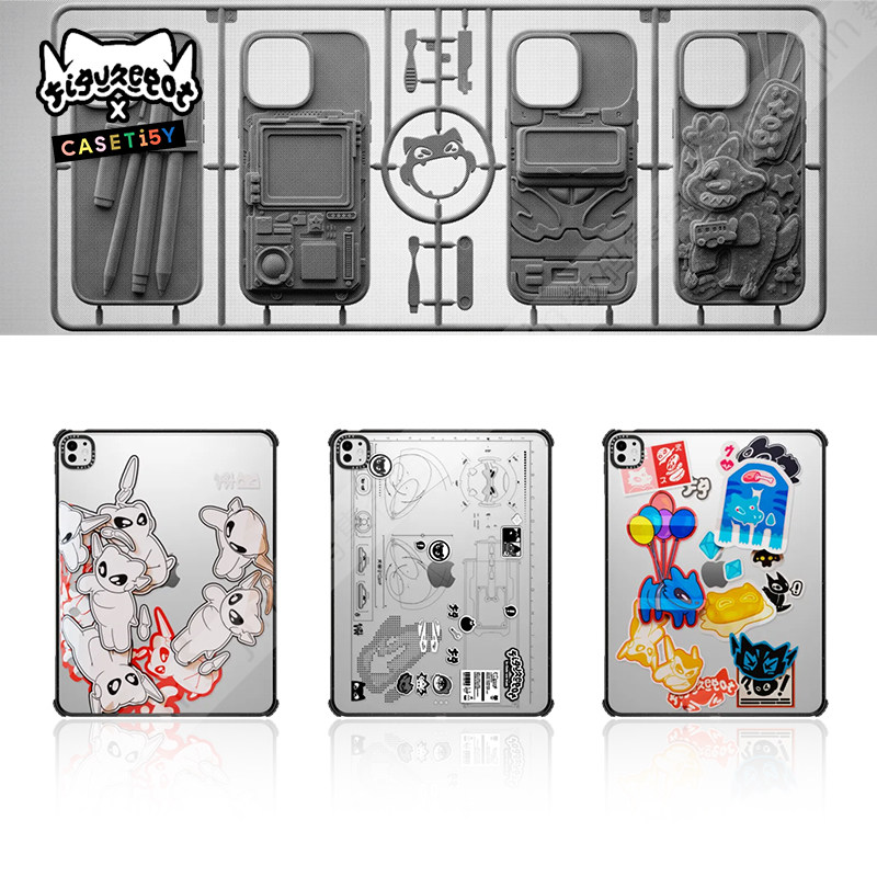 CASETiFY艺术家Jess Wiseman平板电脑保护套适用苹果iPad10.9Pro13/12.9/11寸Air4/5代M2/3/4壳mini6创意潮牌