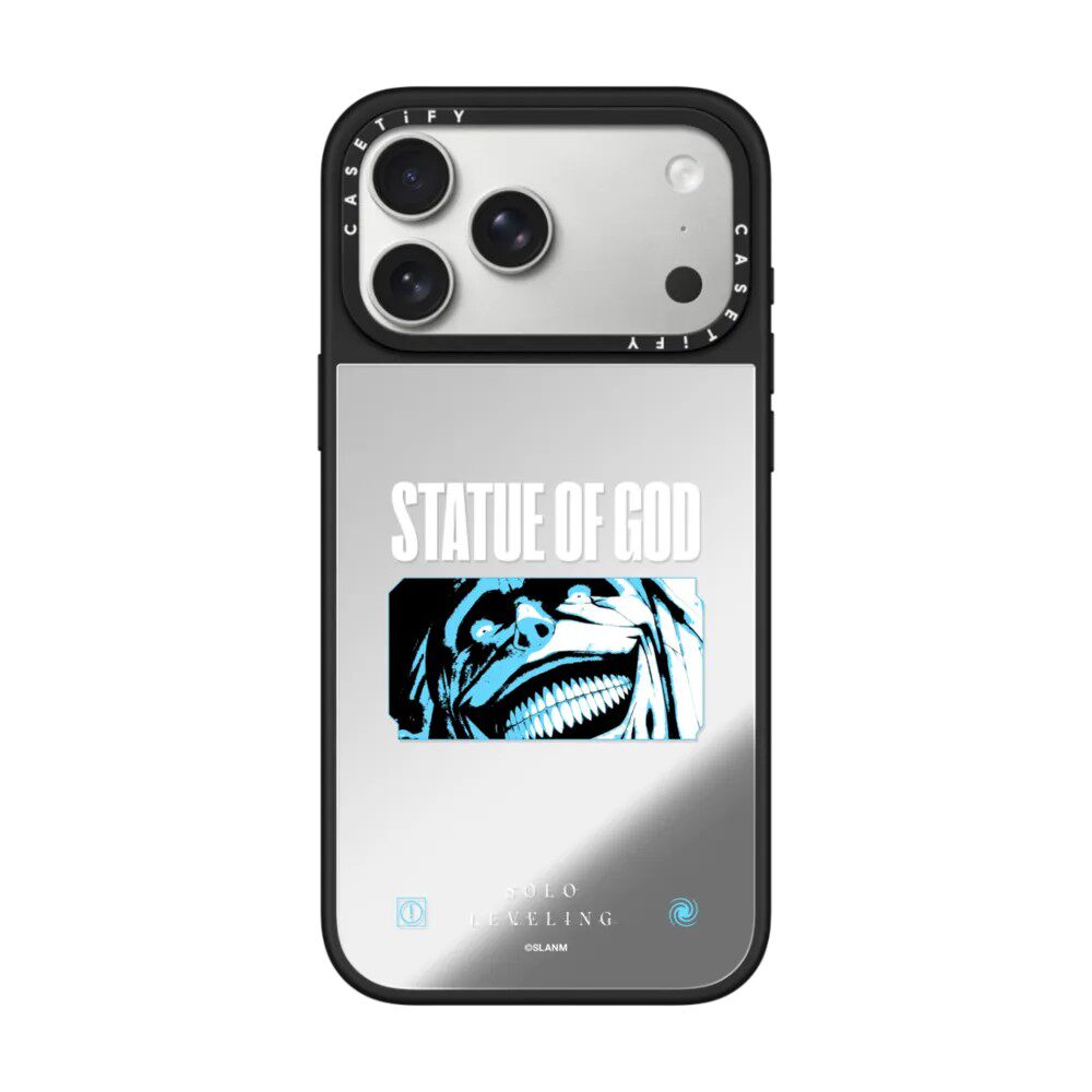 现货CASETiFY联名我独自升级神像手机壳适用苹果iPhone17ProMax/Air/16/15/14/13Plus镜面磁吸保护套动漫潮牌