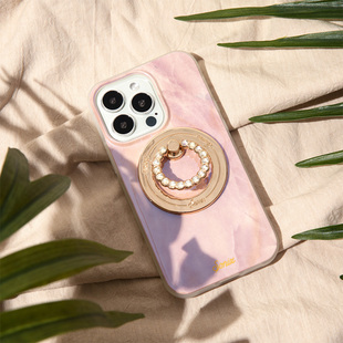 sonix磁吸手机支架懒人桌面时尚镶钻magsafe手机后背壳潮流指环扣