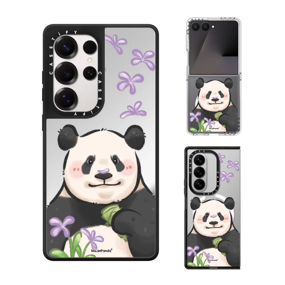 熊猫萌兰大脸CASETiFY三星手机壳