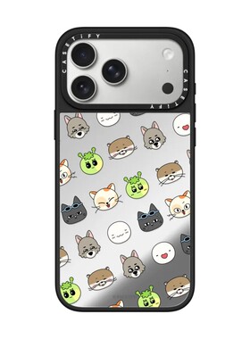 现货CASETiFY联名BBNEXDO图案手机壳适用苹果iPhone17Pro/Max/Air/16/15/14/13Plus镜面磁吸保护套卡通萌潮牌