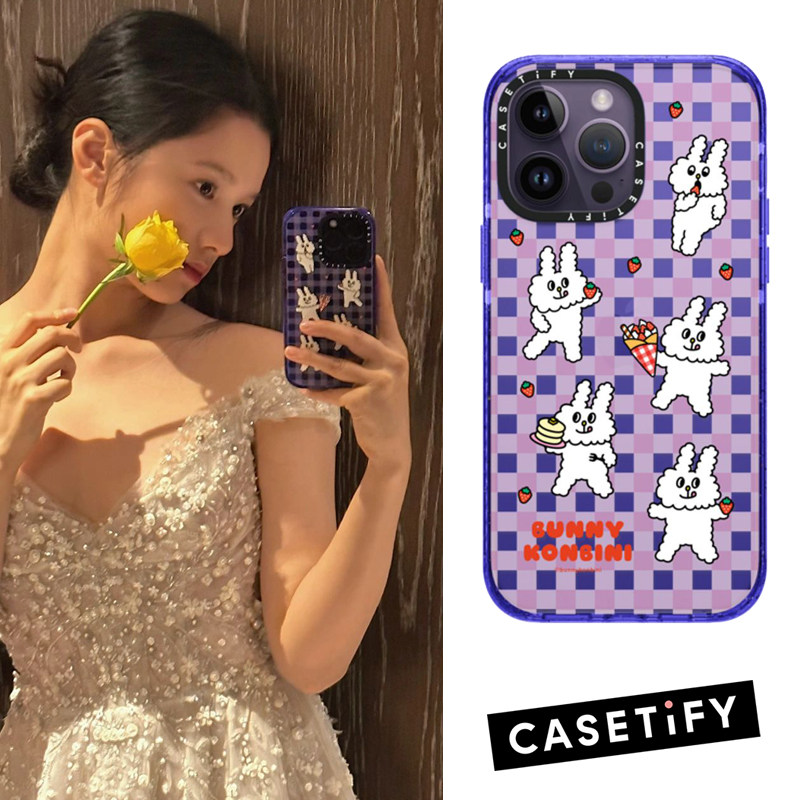 草莓小兔子casetify苹果16Promax