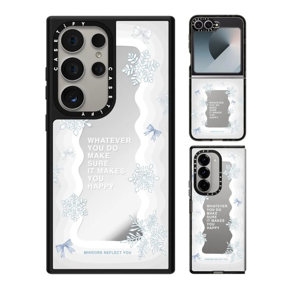 初雪CASETiFY三星手机壳时尚浪漫