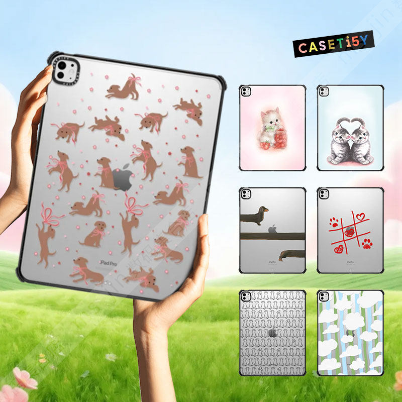 CASETiFY宠物系列2平板电脑保护套适用苹果iPad10.9Pro13壳12.9/11寸Air4/5代M2/3/4防摔mini6卡通可爱萌潮牌