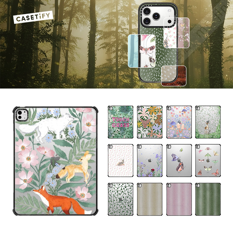 CASETiFY「荒野梦境」系列平板电脑保护套适用苹果iPad10.9Pro13/12.9/11寸Air4/5代M2/3/4壳mini6大自然潮牌