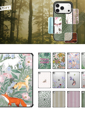 CASETiFY「荒野梦境」系列平板电脑保护套适用苹果iPad10.9Pro13/12.9/11寸Air4/5代M2/3/4壳mini6大自然潮牌