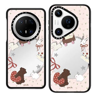 Ultra保护套动物治愈乌托邦 Pura70 现货CASETiFY联名艺术家Roria甜心火车手机壳适用huawei华为Mate70 60Pro