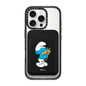 蓝精灵CASETiFY手机磁吸证件卡套
