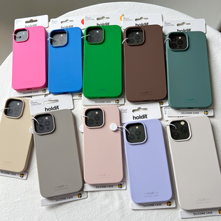 holdit超薄款液态硅胶适用苹果iPhone14 Pro Max手机壳13全包软12