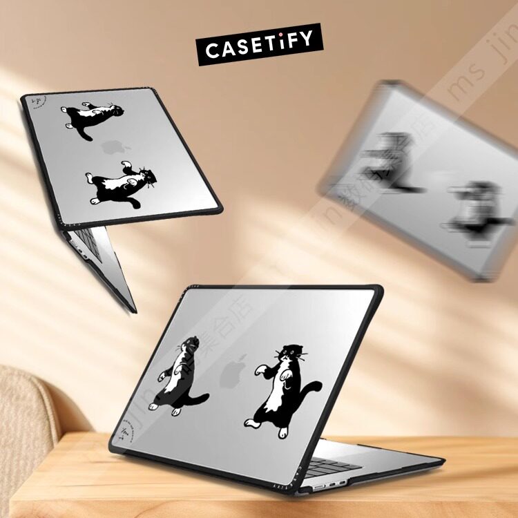 行走的mo苹果电脑壳CASETiFY卡通