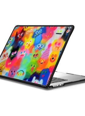 Jon Burgerman艺术家联名CASETiFY电脑笔记本保护壳适用苹果MacBook Pro16/14/13寸Air15
