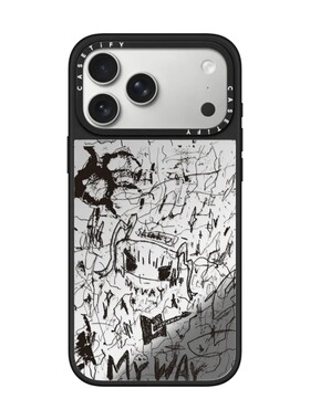 现货CASETiFY艺术家SAIAKUNANA弹奏手机壳适用苹果iPhone17ProMax/Air/16/15/14/13Plus磁吸保护套摇滚卡通潮
