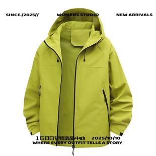 太仓华丽安服装上海嘉乐春季新款冲锋衣男女户外男士冲锋衣夹克男