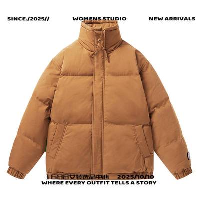 太仓华丽安服装上海嘉乐男士冬款时尚休闲立领冬新款加厚棉衣男女