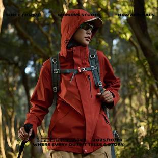 泉州市鲁鲁森服饰同款暴雨级国标三合一冲锋衣可拆内胆防水防风户