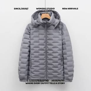 石狮市独登恒创平湖驰新绒新国标户外轻薄服男秋冬短款连帽轻便上