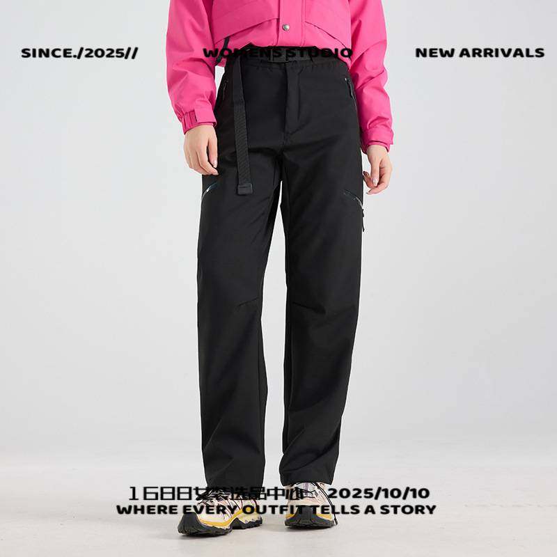 福建泉州石狮冲锋衣三合一冲锋裤女款可拆卸动休闲装裤男防风防水