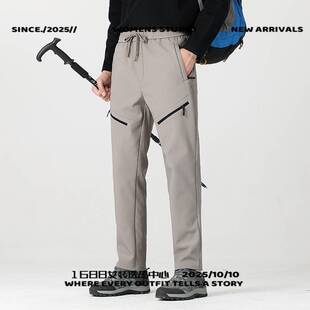 泉州市圣蒂博伦冲锋衣软壳冲锋裤男休闲百搭加绒加厚三防登山运动