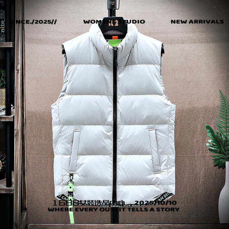 江苏特别特羽绒服马甲男秋冬新款马甲潮流修身帅气休闲百搭白鸭绒,男装,常规马甲,淘宝优惠券,粉丝福利购,淘宝优惠卷