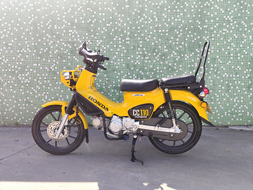 CROSSCUB110后靠背弯弓后尖弓