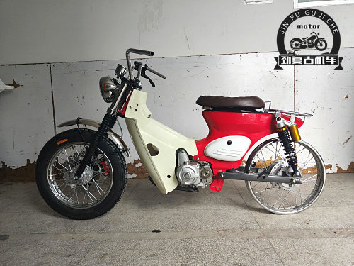 CUB110嘉陵CoCo方管加宽后轮叉
