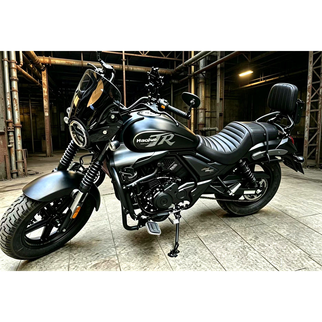 适用于豪爵TR300PLUS改装坐垫 tr300高低一体加厚双拼舒适型座垫