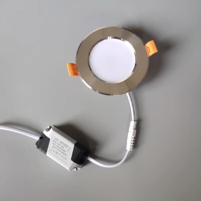 220V12V24V迷你led小筒灯3W5W开孔5公分嵌入式展柜房车电梯设备灯