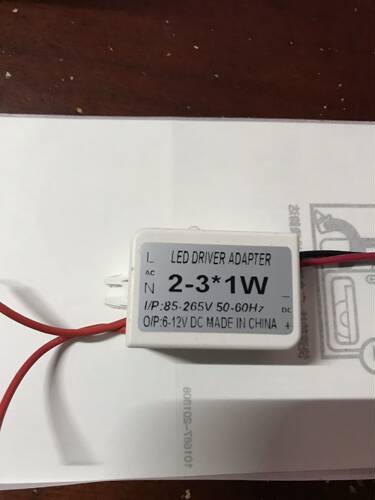 3W大功率LED驱动电源 LED电源驱动3WLED电源3w投光灯射灯迷你款