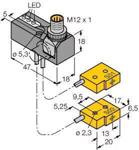 NI2-Q9,5-AP6-0,1-FS4.4X3/S304 图尔克NI2-Q9.5-AP6-0.1-FS4.4X3
