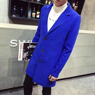 Trench Coat For Men Long Jacket Jackets Clothes Overcoat Man