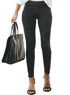 Plus Size Cargo Trousers Casual Pants For Women Jogger Black